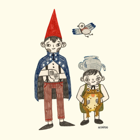 Over the Garden Wall Art Print | Heidi Moreno (CA)