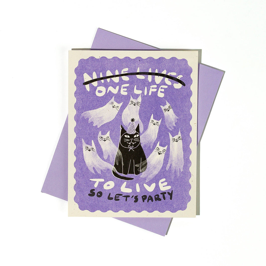 One Life Left Greeting Card | Bromstad Printing Co. (VA)