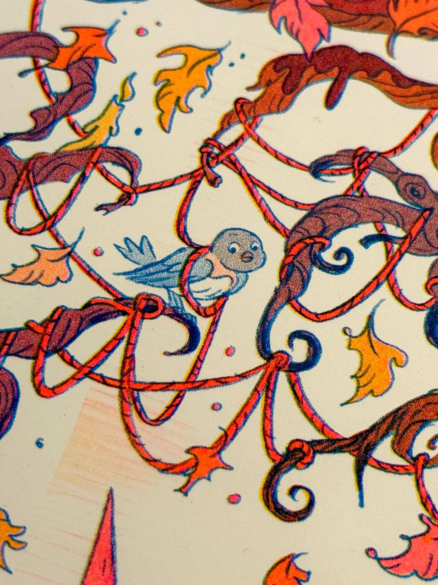Ain’t That Just The Way Small | Over The Garden Wall tribute Riso Print | Natalie Andrewson (CA)