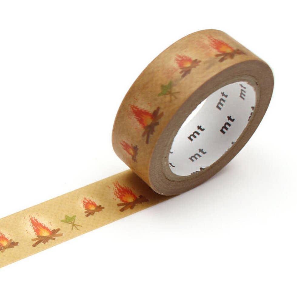 Bonfire Washi Tape | Kamoi Kakoshi (Japan)