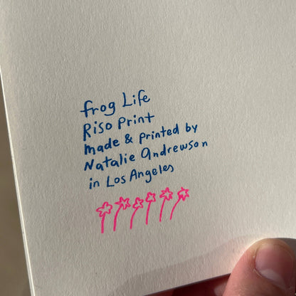 Wild Soul Risograph Birthday Card | Natalie Andrewson (CA)
