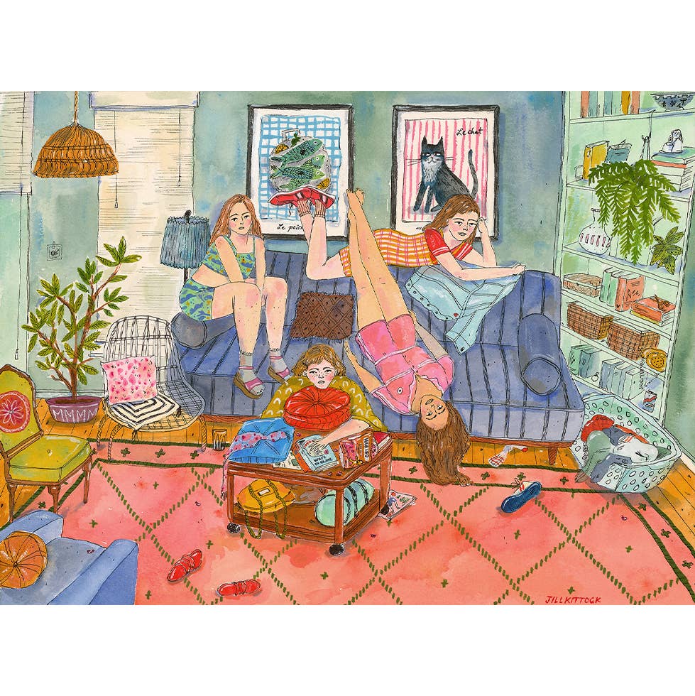 Like Any Other Thursday Night Art Print | Jill Kittock (MN)