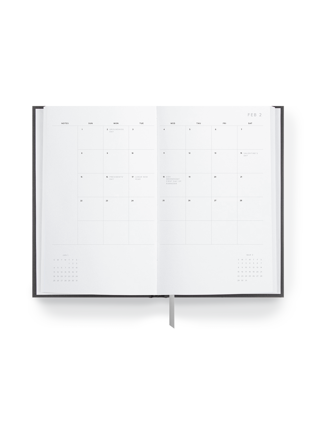 2026 Daily Planner | Appointed (DC)
