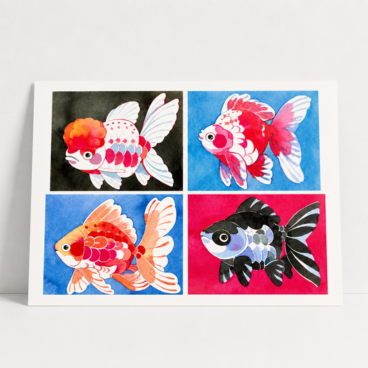 Kingyo Series Mini Print | Multi | Koyamori (CAN)