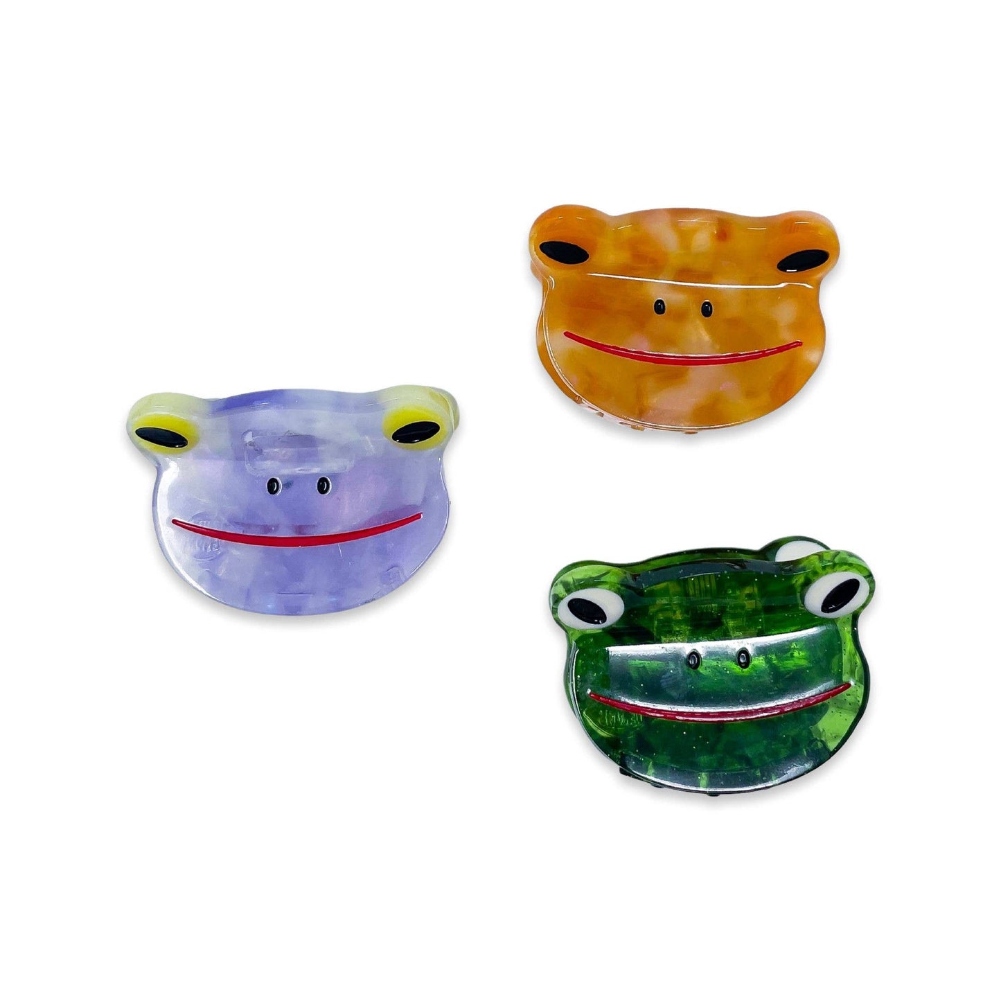 Mini Green Froggy Hair Claw Clip | Jenny Lemmons (CA)