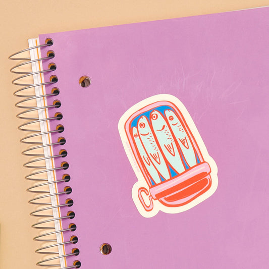 Sardines Vinyl Sticker | And Here We Are (OH)