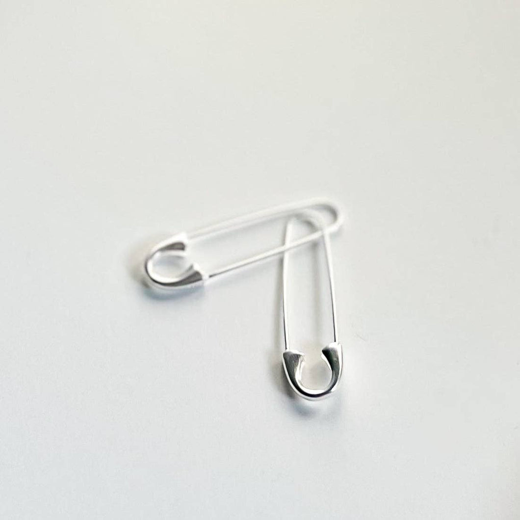 Safety Pin Hoops | Natalie Clare (IL)