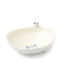 Load image into Gallery viewer, Dog &amp; Bone Ceramic Bowl (Japan)

