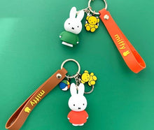 Load image into Gallery viewer, Miffy Vinyl Figure Key Chain Bag Charm | Mercis (KR)
