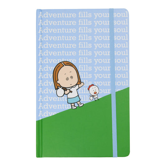 Adventure Fills Your Soul | Lined Blank Journal | Angry Little Girls (CA)