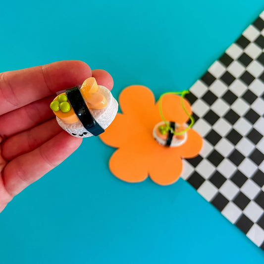 Sake (salmon) Sushi Magnet | Larry's Waffle Shop (SC)