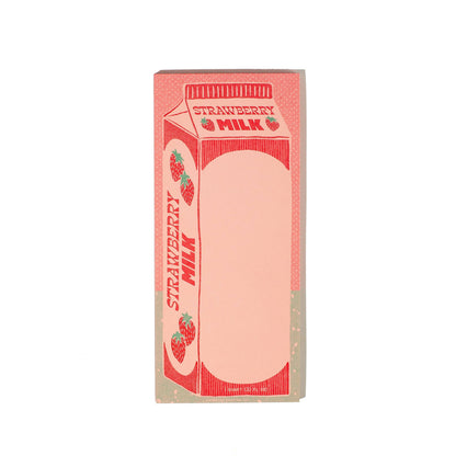 Strawberry Milk Risograph Notepad | Bromstad Printing Co. (VA)