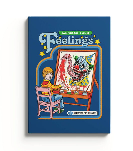 Express Your Feelings Paperback Notebook (A5) | Steven Rhodes (Aus)