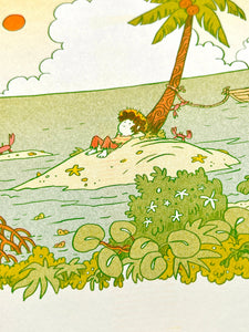 Island Dreams Riso Print | Natalie Andrewson (CA)