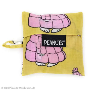 Snoopy Puffer Standard Baggu | Lime/Pink | Baggu