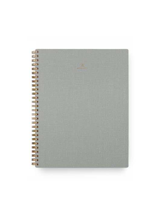The Notebook (Blank) | Dove Gray| Appointed (DC)