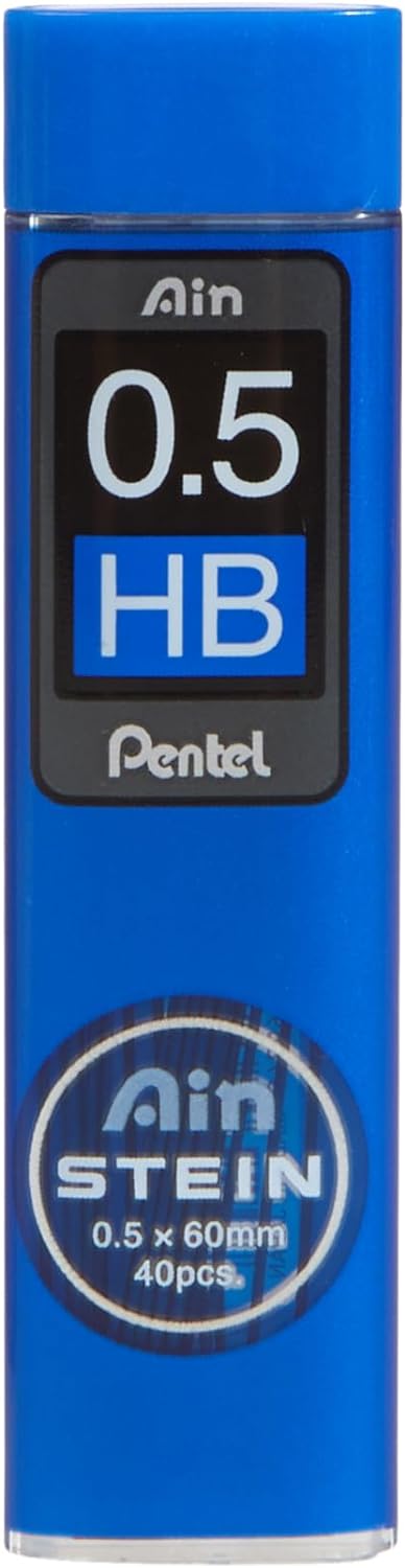 Ain Stein 0.5mm Lead Refill | HB | Pentel (Japan)