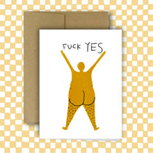 Load image into Gallery viewer, Fuck Yes Greeting Card | Rani Ban Co (NY)
