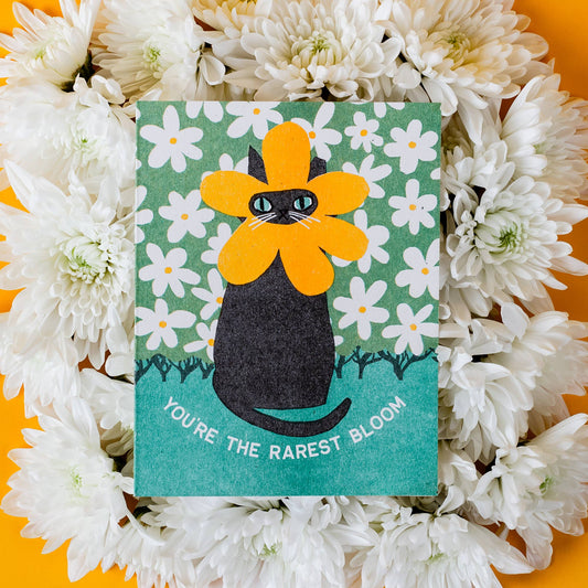 Rarest Bloom Greeting Card | Bromstad Printing Co. (VA)