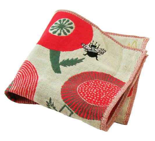 Kumanbachi Carpenter Bee Cotton Gauze Handkerchief Towel | Morita (Japan)