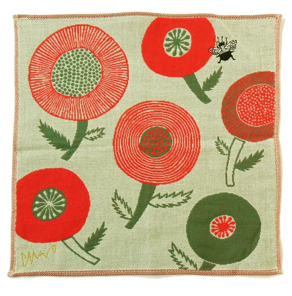 Kumanbachi Carpenter Bee Cotton Gauze Handkerchief Towel | Morita (Japan)