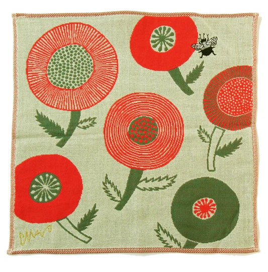 Kumanbachi Carpenter Bee Cotton Gauze Handkerchief Towel | Morita (Japan)