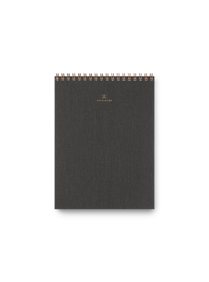 Office Notepad (Lined) | Charcoal Gray | Appointed (DC)