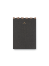 Load image into Gallery viewer, Office Notepad (Lined) | Charcoal Gray | Appointed (DC)
