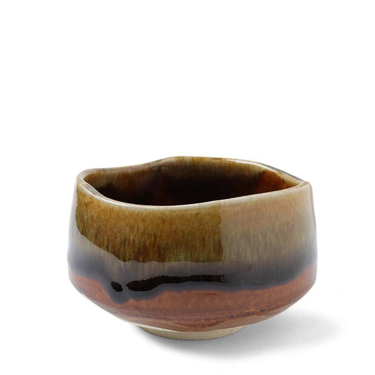 Ceramic Amber Cavern Match Bowl (Japan)