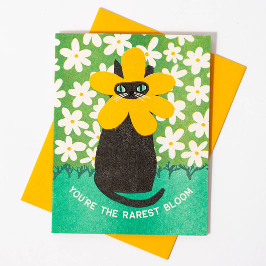 Rarest Bloom Greeting Card | Bromstad Printing Co. (VA)