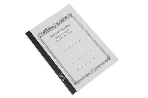 B5 Thread-Bound Lined Notebook | Grey | APICA (Japan)