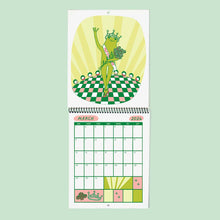 Load image into Gallery viewer, Froggy of the Month 2026 Calendar | Katie Wilson (CA)

