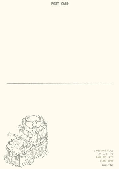 Gameboy Cafe Mini Print | Sushiboiiiyy (CAN)