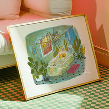 Load image into Gallery viewer, Swamp Thing Art Print | Jill Kittock Art (MN)
