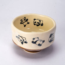 Load image into Gallery viewer, Panda Porcelain Matcha Bowl (Japan)
