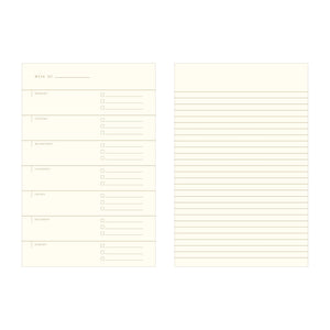 Grid Undated Weekly Planner Journal | Ruff House Print Shop (KS)