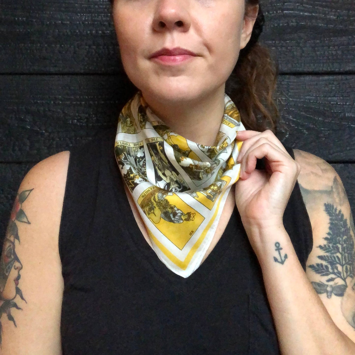 Tarot Card Silk Scarf | Curious Prints (TX)