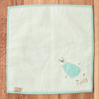 MiW Style Fluffy Gauze Handkerchief | Polar Bear | moritaMiW (Japan)