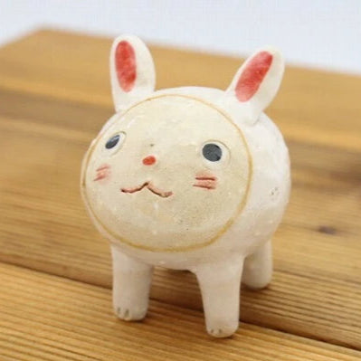 Handmade Rabbit Bud Vase/Toothpick Holder (Japan)
