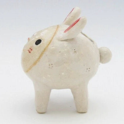 Handmade Rabbit Bud Vase/Toothpick Holder (Japan)