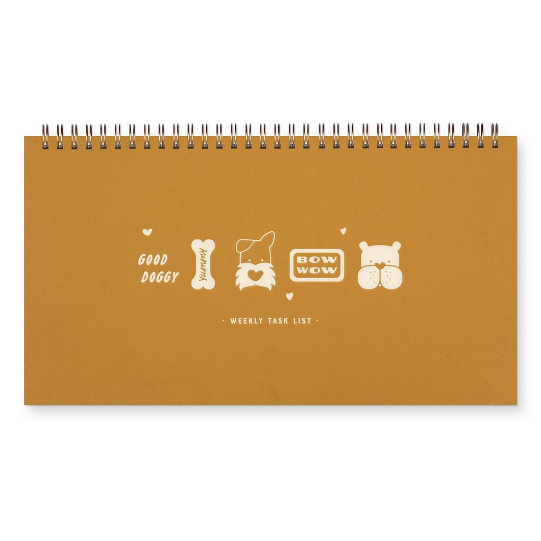 Bow Wow Dog Weekly Planner | Ruff House Print Shop (KS)