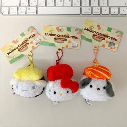 Sanrio Sushi Plush Keychain