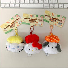 Load image into Gallery viewer, Sanrio Sushi Plush Keychain
