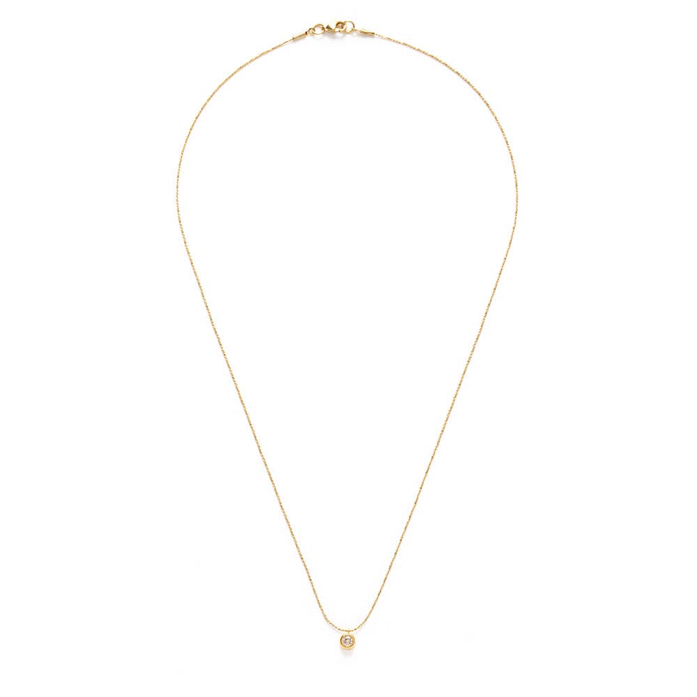 Single Crystal Pendant Necklace | Amano Studio (CA)