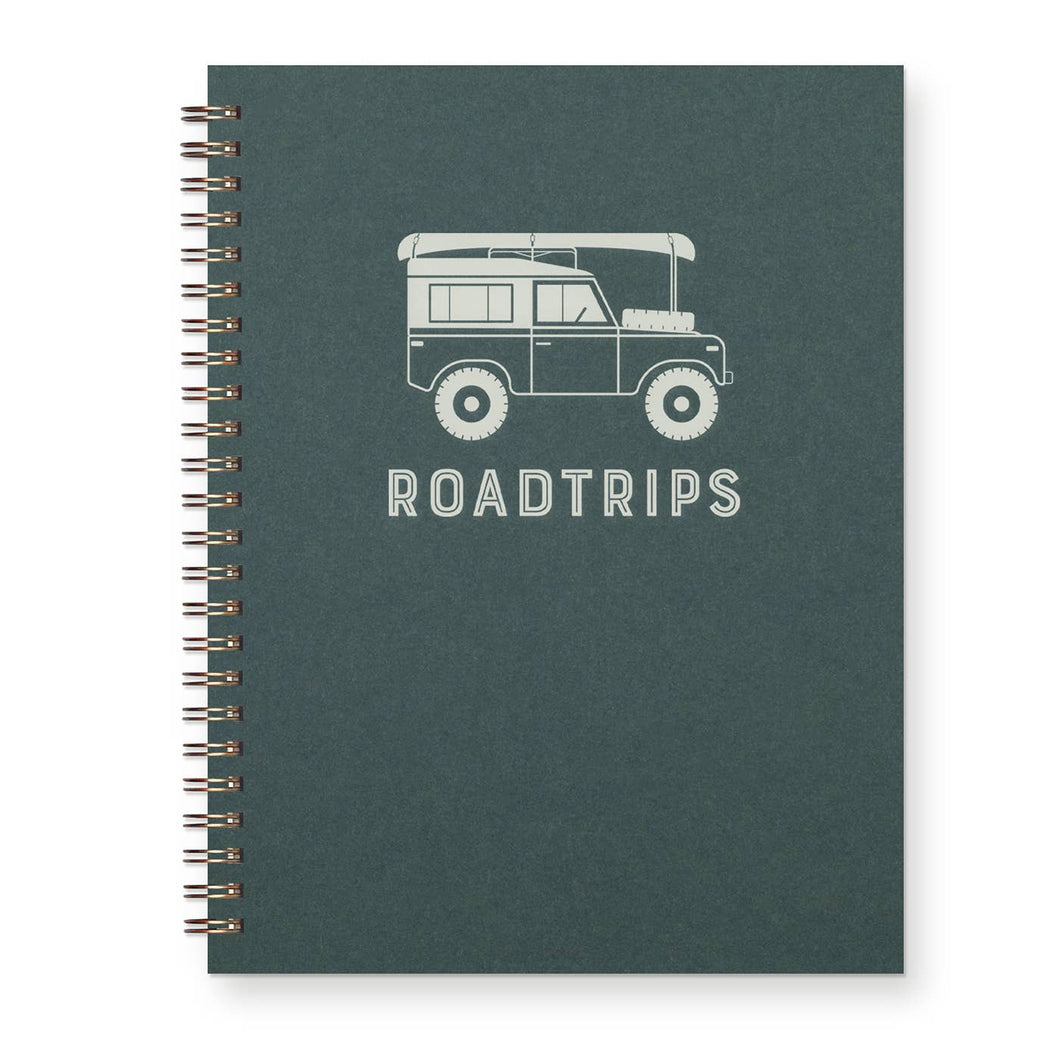 Roadtrips Journal: Lined Notebook | Ruff House Print Shop (KS)