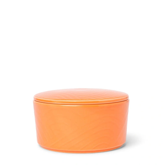 Himari Orange Ceramic Bowl | Tall | (Japan)