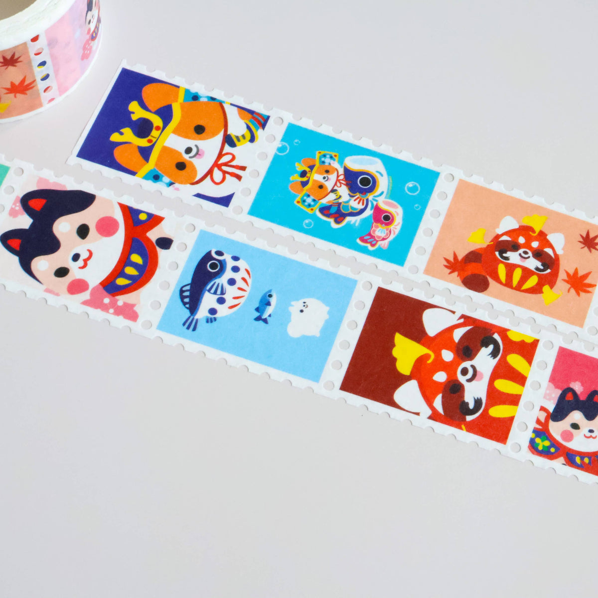 Japantown Friends stamp washi tape by Thousand Skies, alternate view 4