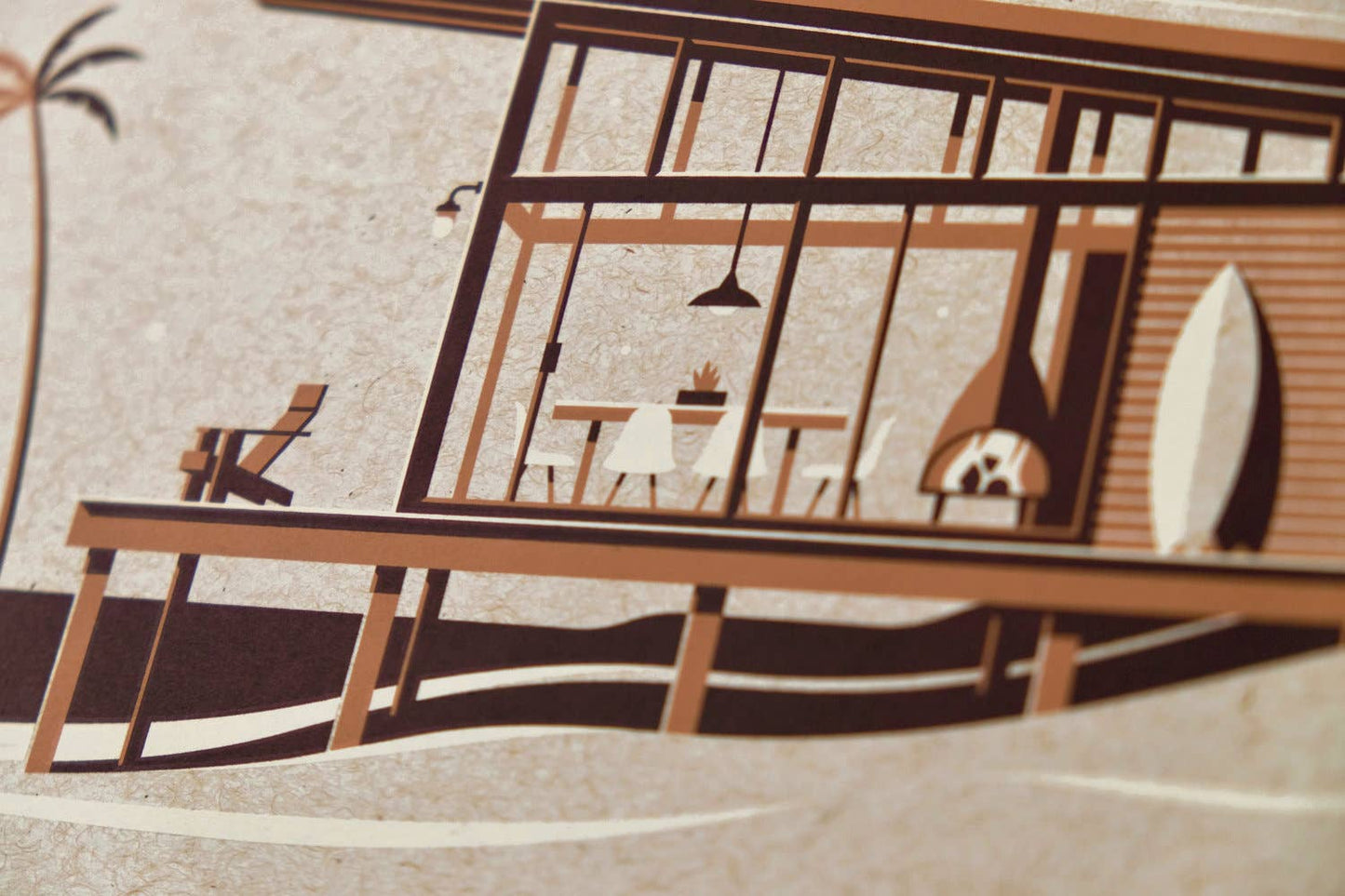 Cabin Series Screenprint | La Jolla | DKNG Studios (CA)