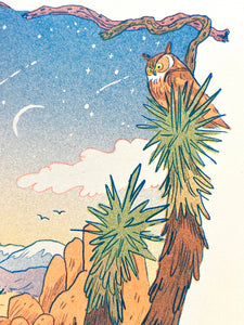 Desert Dreams Risogrpah Print | Natalie Andrewson (CA)