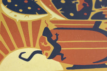 Load image into Gallery viewer, Nopal Bloom Screenprint | 11" x 14" Edition | DKNG Studios (CA)
